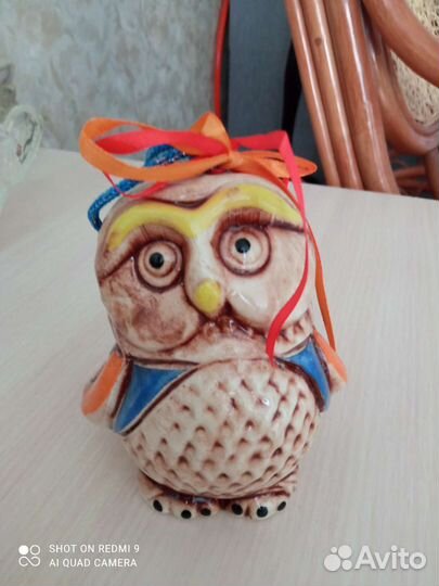 Елочная игрушка сова