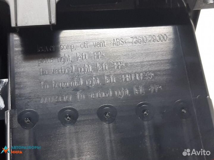 Дефлектор обдува салона Suzuki SX4 2008