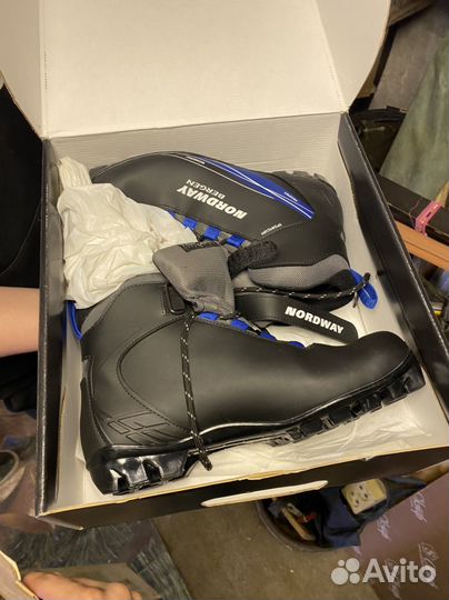 Лыжи беговые nordway полный комплект