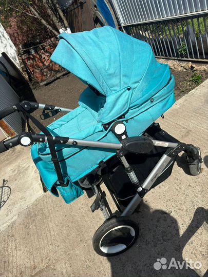 Детская коляска 2в1 бу
