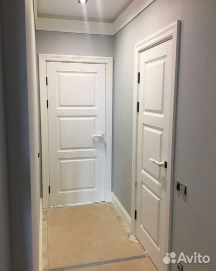 Межкомнатные двери пвх белые