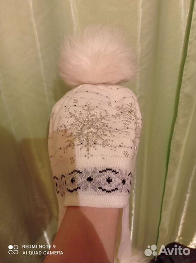 Шапка зимняя женская