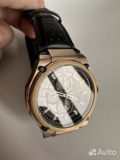 Наручные часы Citizen eco drive gold tone