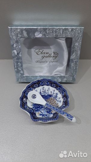 Подставка под чайный пакетик, фарфор