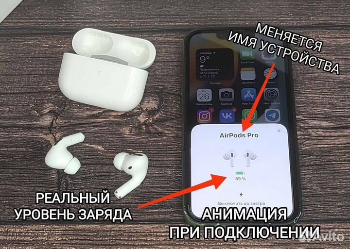 AirPods Pro (Чехол + Гарантия)