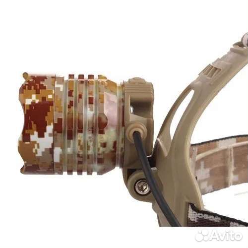 Налобный фонарь аккумуляторный