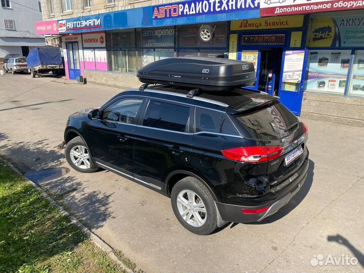 Багажник бокс на крышу Geely Atlas (2018-2021)