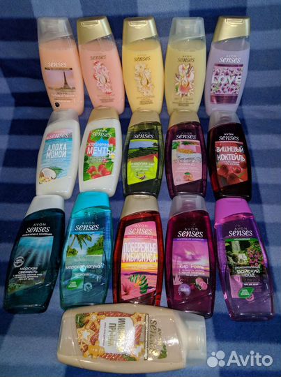 Avon гель для душа старый и новый дизайн