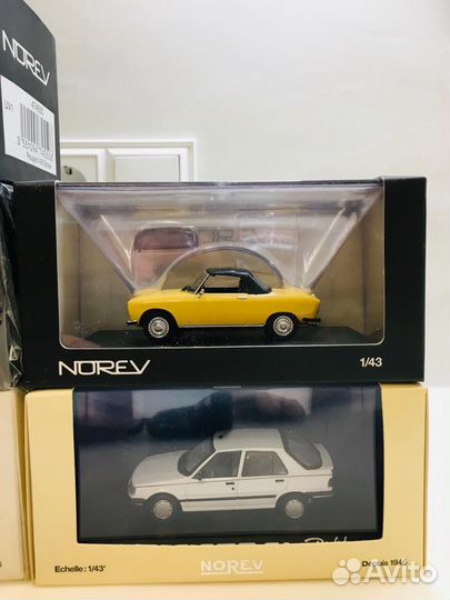 Коллекция Peugeot Norev M 1:43