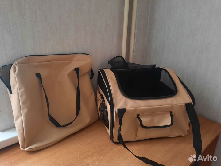 Компактная сумка-переноска для коше/собак