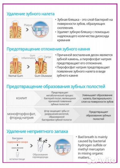 Зубная паста Атоми