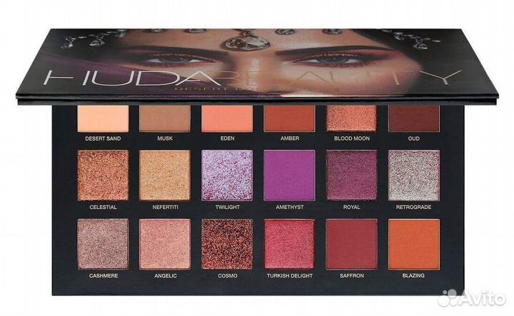 Палетка теней Huda Beauty - Desert Dusk Palette