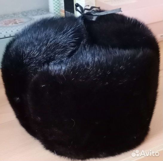 Норковая шапка мужская