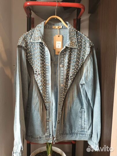 Джинсовый пиджак