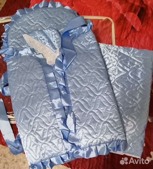 Конверт на выписку для мальчика весна осень