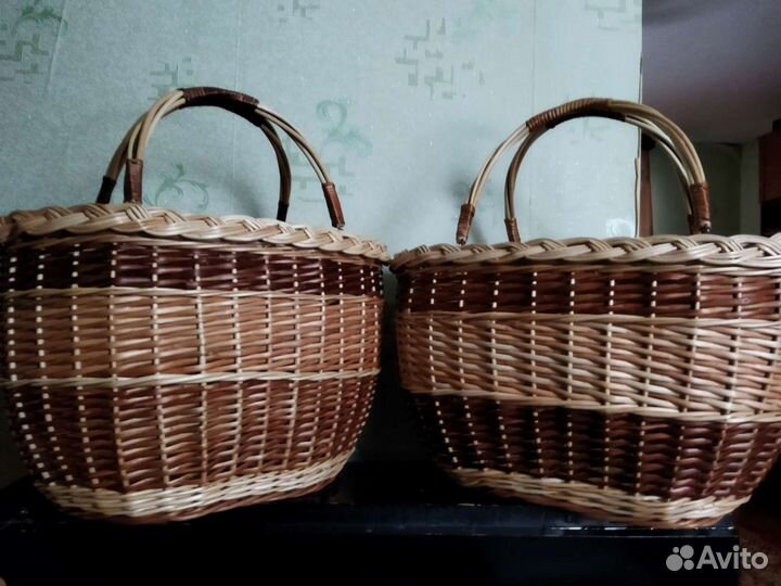 Корзины плетеные из лозы