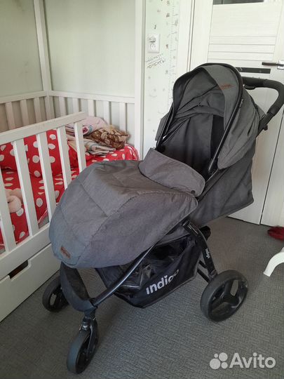 Коляска прогулочная индиго epica