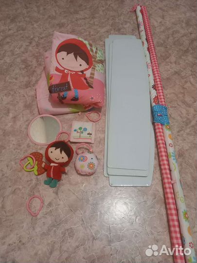 Развивающий коврик с бортиками