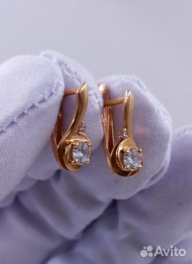 Золотые Серьги 585 пробы. Рассрочка