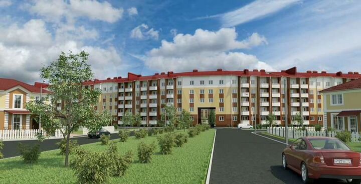 1-к. квартира, 42,7 м², 1/5 эт.