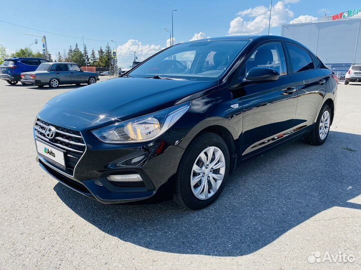 Hyundai Solaris 1.4 AT, 2018, 102 000 км