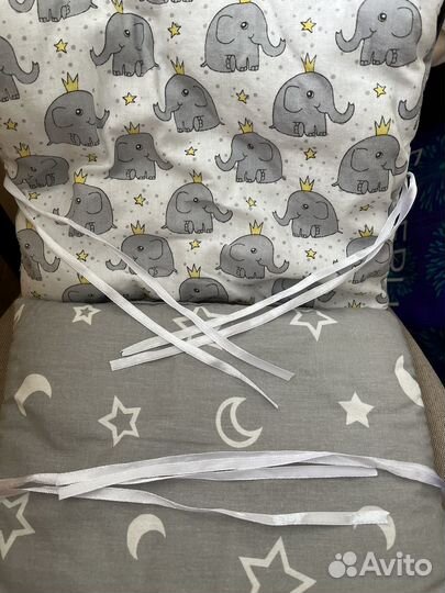 Бортики в кроватку