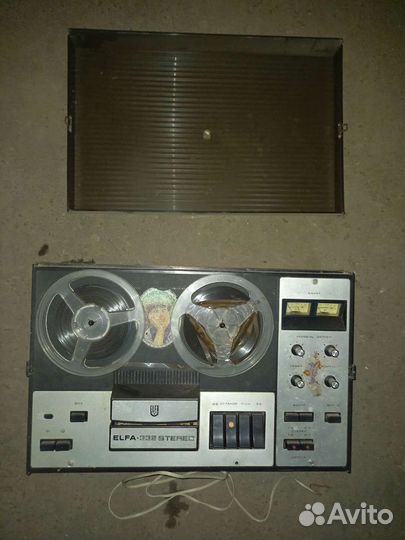 Катушечный магнитофон elfa 332