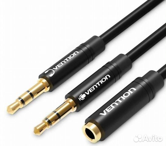 Разветвитель Vention Jack 3.5 mm 0.3м