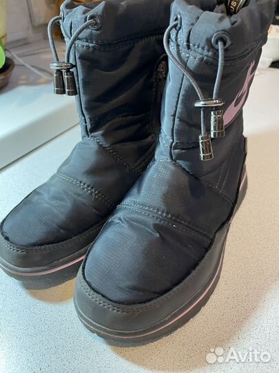 Ботинки дутые для девочки