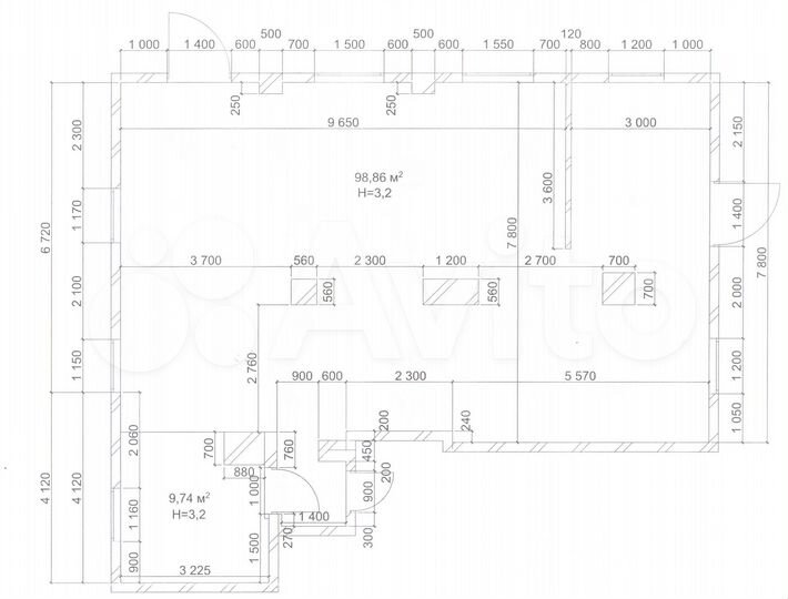 Свободного назначения, 109 м²