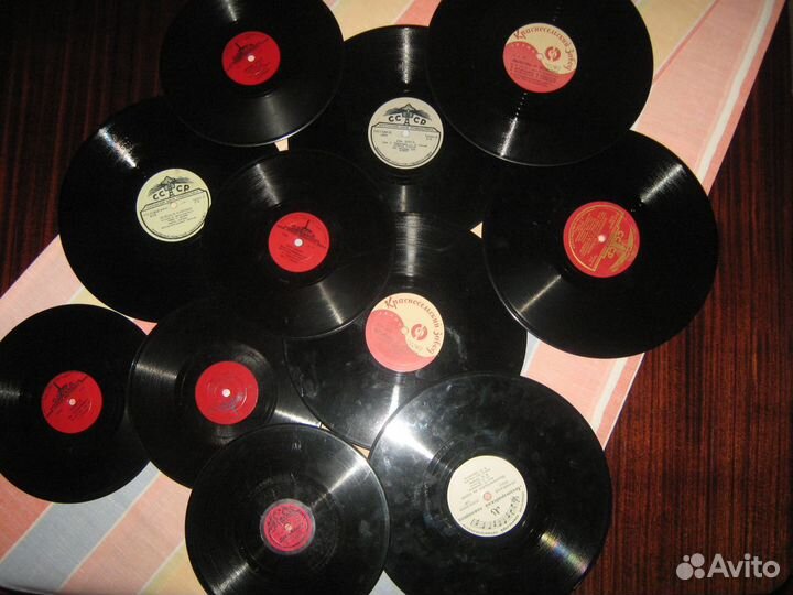 Грампластинки 50х-60х годов