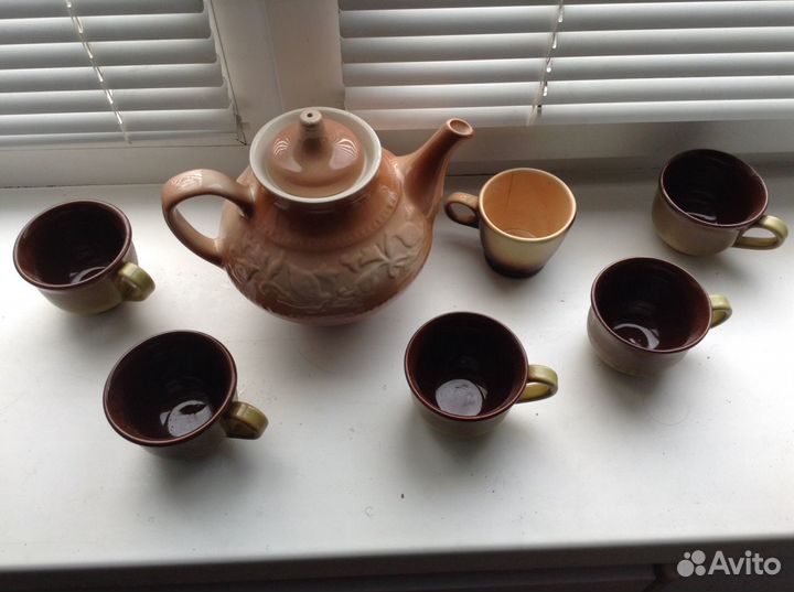 Керамический чайный сервиз