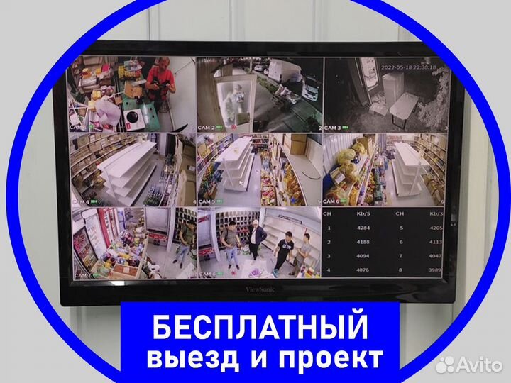 Видеонаблюдение IP,аналоговые,Wi-Fi камеры