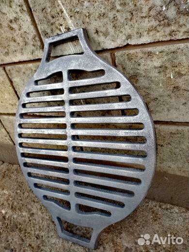 Решетка гриль чугунная 12мм Барбекю (круглая)