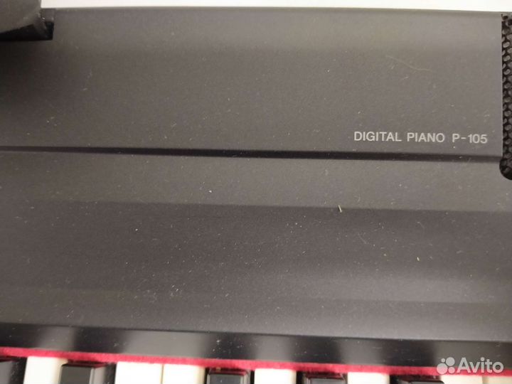 Цифровое пианино Yamaha p-105 чёрное