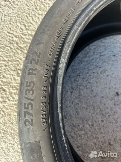 Continental PremiumContact 6 275/35 R22 и 315/30 R22