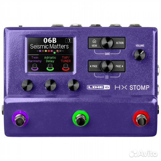 Line 6 HX Stomp Purple 2023. Новые. Гарантия