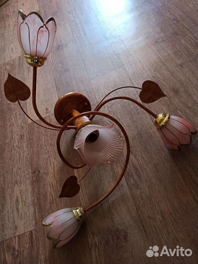 Люстра потолочная бу