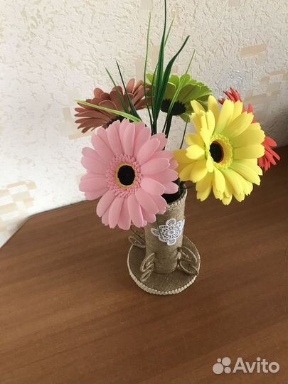 Цветы ручной работы