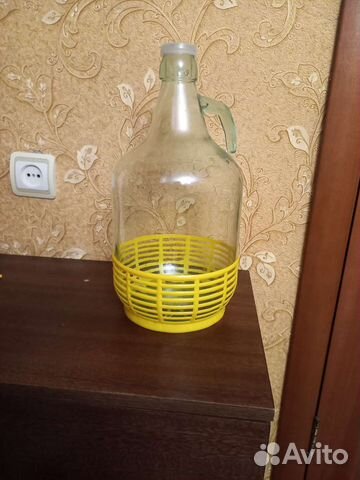 Бутыль стеклянная 5 литров