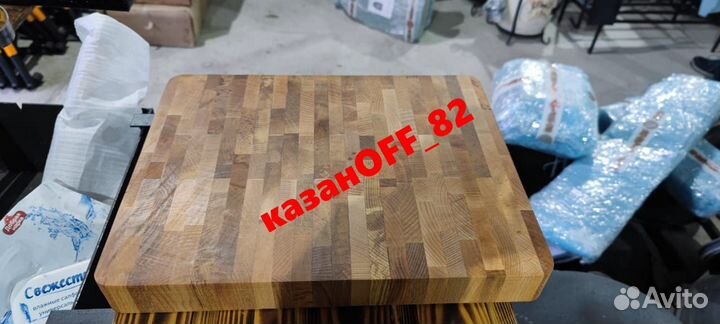 Доска торцевая разделочная 40*30*4 см бук