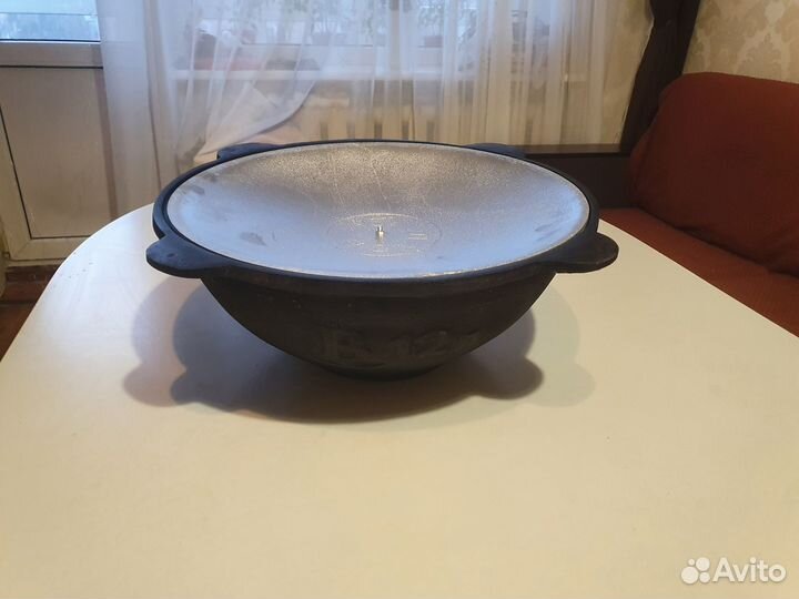Казан 12 литров чугунный
