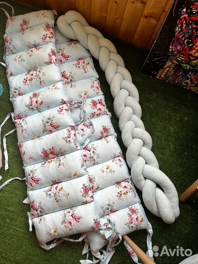 Бортики в детскую кроватку