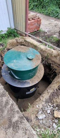 Установка канализации септик под ключ