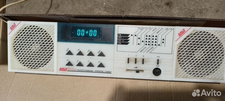 Приемник трех программный СССР Альт пт-210