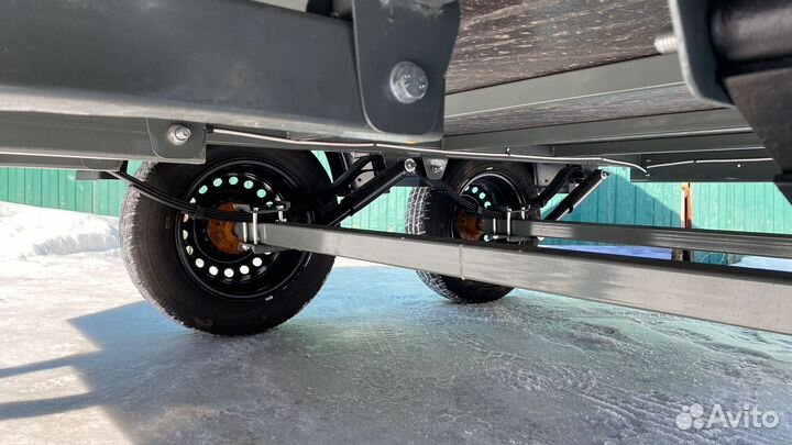 Автоприцеп грузовой 4х2 двухосный