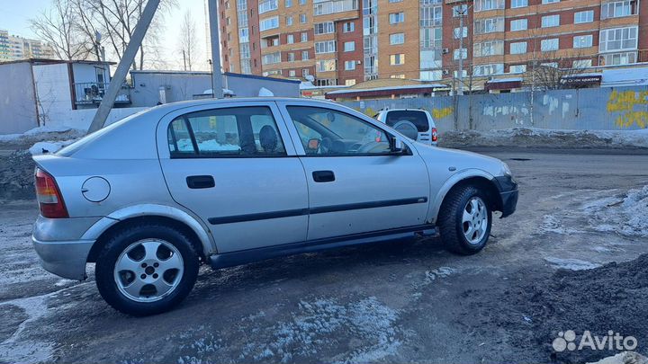 Opel Astra 1.6 МТ, 1999, 376 000 км