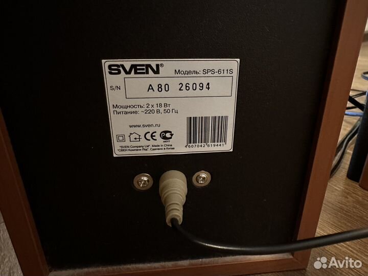 Колонки sven sps-611s