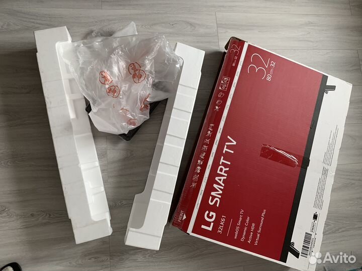 Коробка от телевизора lg Коробка для телевизора 32