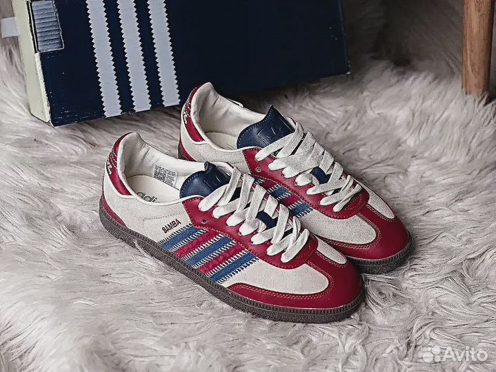 Notitle x adidas Samba Red